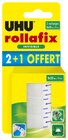 Recharges rollafix invisibles - UHU en promo chez Cora Aulnay-sous-Bois à 4,30 €