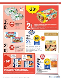 Offre Bûche dans le catalogue E.Leclerc du moment à la page 15