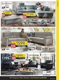 Sofa Angebot & Preis im aktuellen BRAUN Möbel-Center Prospekt Sofa Angebot im aktuellen BRAUN Möbel-Center Prospekt auf Seite 7