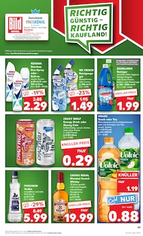 Whiskey im aktuellen Kaufland Prospekt (Köln) Whiskey im Kaufland Prospekt "Aktuelle Angebote" mit 62 Seiten (Köln)