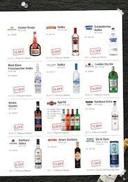Hamberger Sambuca im Prospekt 