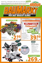 Globus-Baumarkt Prospekt für Bentwisch mit 24 Seiten Globus-Baumarkt Prospekt für Bentwisch: "WER BAUT BRAUCHT GLOBUS", 24 Seiten, 03.07.2022 - 09.07.2022