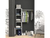 Kit dressing 1 colonne blanc "BASIC" en promo chez Brico Dépôt Metz à 37,90 €