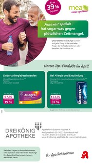 mea - meine apotheke Prospekt Unsere April-Angebote mit 4 Seiten