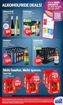 Coca Cola im Getränke Hoffmann Prospekt "Aktuelle Angebote" mit 11 Seiten (Freiberg)