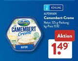 Camembert-Creme im ALDI SÜD Prospekt Camembert-Creme von Alpenhain im aktuellen ALDI SÜD Prospekt für 1,49 €