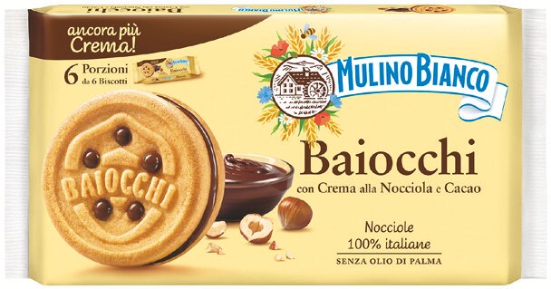 Mulino Bianco Baiocchi Nocciola