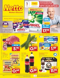 Netto Marken-Discount Prospekt "Aktuelle Angebote" für Krumbach, 54 Seiten, 29.07.2024 - 03.08.2024