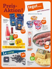 Aktueller tegut Prospekt mit Käse, "tegut… gute Lebensmittel", Seite 1