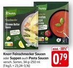 Aktuelles Feinschmecker Zitronen Butter Sauce Angebot bei E center in Freiburg (Breisgau) ab 0,79 €