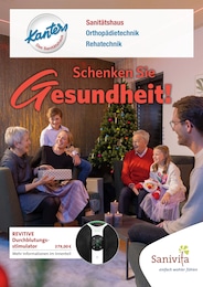 Sanitätshaus Kanters GmbH & Co. KG Prospekt für Krefeld: "Schenken Sie Gesundheit!", 6 Seiten, 13.11.2024 - 31.01.2025