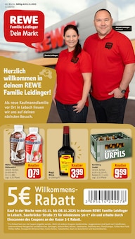 Aktueller REWE Lebach Prospekt REWE Prospekt Lebach "Dein Markt" mit 28 Seiten