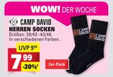 Herren Socken Angebote von Camp David bei E center Schwäbisch Gmünd für 7,99 €