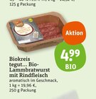 Bio-Lammbratwurst mit Rindfleisc Angebote von Biokreis tegut... bei tegut Hofheim für 4,99 €