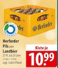 famila Nordost - Herforder Pils Angebot im Prospekt Herforder Pils bei famila Nordost im Prospekt "" für 10,99 €