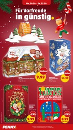 Adventskalender im Penny Prospekt Adventskalender im Penny Prospekt Wer gĂĽnstig will, muss Penny. auf S. 14