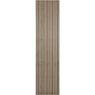 ECON Akustikpaneel Eiche 240 cm x 60 cm x 1,8 cm MDF Schwarz Angebote von Denpanels bei OBI Potsdam für 59,99 €