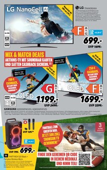 Fernseher im MEDIMAX Prospekt "SPORTLICH SPAREN!" mit 8 Seiten (Bad Homburg (Höhe))