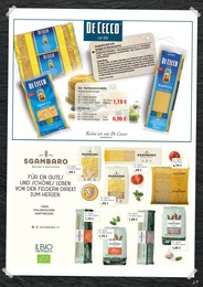 Hamberger Beutel im Prospekt 