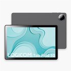 Tablette Tactile Logicom Fold 10 101" 128 Go Gris + Folio en promo chez Fnac Tablette Tactile Logicom Fold 10 101" 128 Go Gris + Folio dans le catalogue Fnac