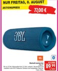 Bluetooth-Lautsprecher "Flip 6" im Angebot bei Marktkauf in Leipzig Bluetooth-Lautsprecher "Flip 6" Angebote von JBL bei Marktkauf Leipzig für 77,00 €