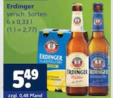 Erdinger im Angebot bei Getränkewelt in Hattingen Erdinger Angebote bei Getränkewelt Hattingen für 5,49 €