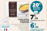 Cassolettes surgelées - U Saveurs en promo chez U Express Saint-Étienne à 6,20 €