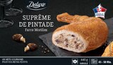 Suprême de pintade farce morilles - Deluxe en promo chez Lidl Metz à 8,99 €