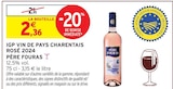 AOP Côtes du Marmandais rosé - Grains de Plaisir - Intermarché Super à Bergerac AOP Côtes du Marmandais rosé - Grains de Plaisir en promo chez Intermarché Super Bergerac à 2,36 €