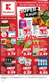 Kaufland Supermarkt Prospekt der aktuellen Woche mit 54 Seiten, gültig von 09.07.2026 bis 15.07.2026, in Rabenau und Umgebung Aktueller Kaufland Supermarkt Prospekt in Rabenau und Umgebung, "Hier bin ich richtig" mit 54 Seiten, 09.07.2026 - 15.07.2026