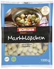 Markklößchen Angebote von Bürger bei Metro Solingen für 6,09 €