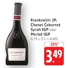 Cabernet Syrah IGP Angebote von JP. Chenet bei EDEKA Koblenz für 3,49 €