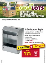 Lapin Angebote im Prospekt "AVEC LES GIGALOTS DIRECTION LES BONNES AFFAIRES DANS TOUS VOS RAYONS" von LaMaison.fr Lapin Angebote im Prospekt "AVEC LES GIGALOTS DIRECTION LES BONNES AFFAIRES DANS TOUS VOS RAYONS" von LaMaison.fr auf Seite 34