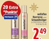 Haarstylingprodukt im EDEKA Prospekt Haarspray oder Schaumfestiger von wellaflex im aktuellen EDEKA Prospekt für 2,49 €