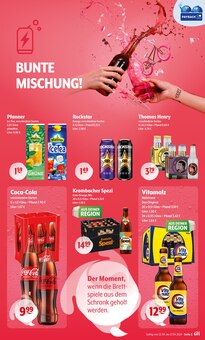 Cola im Getränke Hoffmann Prospekt "Aktuelle Angebote" mit 8 Seiten (Dinslaken)
