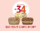 Promo -34% REMISE IMMÉDIATE SUR TOUT CARTE D'OR à  dans le catalogue Intermarché à Douarnenez