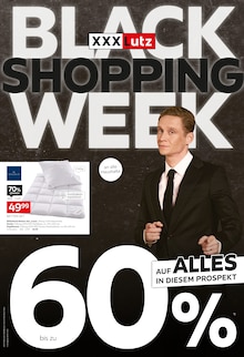 Aktueller XXXLutz Möbelhäuser Prospekt "BLACK WEEK SHOPPING" Seite 1 von 24 Seiten