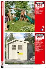 Abri De Jardin Angebote im Prospekt "PRIX DÉPÔT" von Brico Dépôt Abri De Jardin Angebote im Prospekt "PRIX DÉPÔT" von Brico Dépôt auf Seite 2
