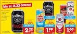 Ready to Drink von Havana Club, Jack Daniel's, Jim Beam, Bacardi für 1,88 € bei Netto Marken-Discount im Angebot Ready to Drink von Havana Club, Jack Daniel's, Jim Beam, Bacardi im aktuellen Netto Marken-Discount Prospekt