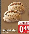 Dinkelbrötchen Angebote bei E center Troisdorf für 0,44 €
