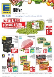 EDEKA Prospekt für Zwickau mit 38 Seiten EDEKA Prospekt für Zwickau: "Wir lieben Lebensmittel!", 38 Seiten, 21.09.2026 - 26.09.2026
