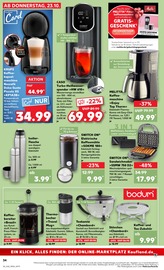 Ähnliche Espressomaschine Angebote im Prospekt "Aktuelle Angebote" von Kaufland in Gotha Ähnliche Angebote wie Espressomaschine im Prospekt "Aktuelle Angebote" auf Seite 34 von Kaufland in Gotha