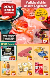 REWE Prospekt "Dein Markt", 34 Seiten, 09.02.2026 - 14.02.2026