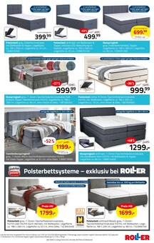 Matratze im aktuellen ROLLER Prospekt (Köln) Matratze im ROLLER Prospekt "50% auf alle Gartenmöbel mit UVP!" mit 16 Seiten (Köln)