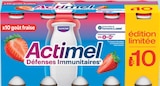 Actimel édition limitée saveur fraise - DANONE en promo chez Intermarché Super Actimel édition limitée saveur fraise - DANONE dans le catalogue Intermarché Super