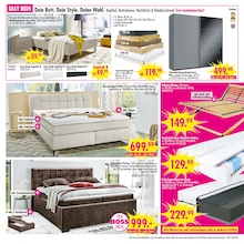 Matratze Angebot & Preis im aktuellen SB Möbel Boss Prospekt Matratze Angebot im aktuellen SB Möbel Boss Prospekt auf Seite 9