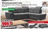 Wohnlandschaft Lotta im Angebot bei Die Möbelfundgrube in Trier Wohnlandschaft Lotta Angebote bei Die Möbelfundgrube Trier für 999,99 €