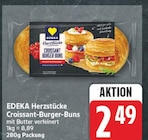 Croissant-Burger-Buns von EDEKA Herzstücke für 2,49 € bei EDEKA im Angebot Croissant-Burger-Buns von EDEKA Herzstücke im aktuellen EDEKA Prospekt