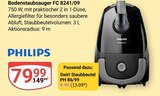 Aktuelles Bodenstaubsauger FC 8241/09 Angebot bei GLOBUS in Saarbrücken ab 9,99 €