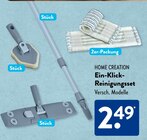 Ein-Klick-Reinigungsset von Home Creation im aktuellen ALDI SÜD Prospekt für 2,49 €